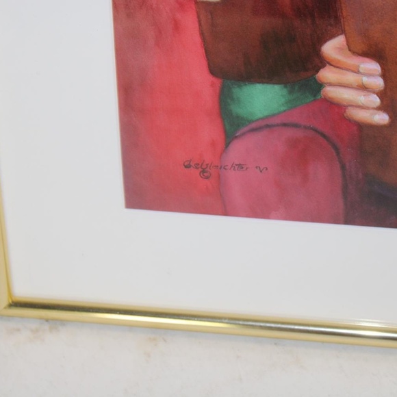 Gelseichter Orginal"Checking the Good Deeds." Fine - Picture 5 of 6